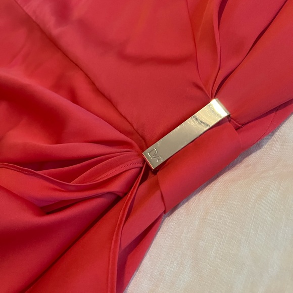 Pink Diane Von Furstenberg silk dress - Picture 3 of 7